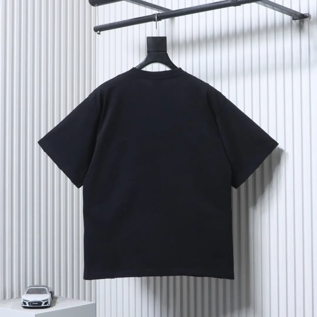 Back of BLCG Gothic Castle Graphic Oversized T-Shirt