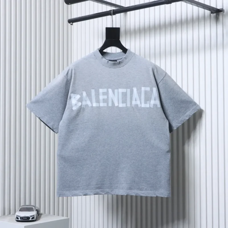 Grey Masking Tape T-Shirt