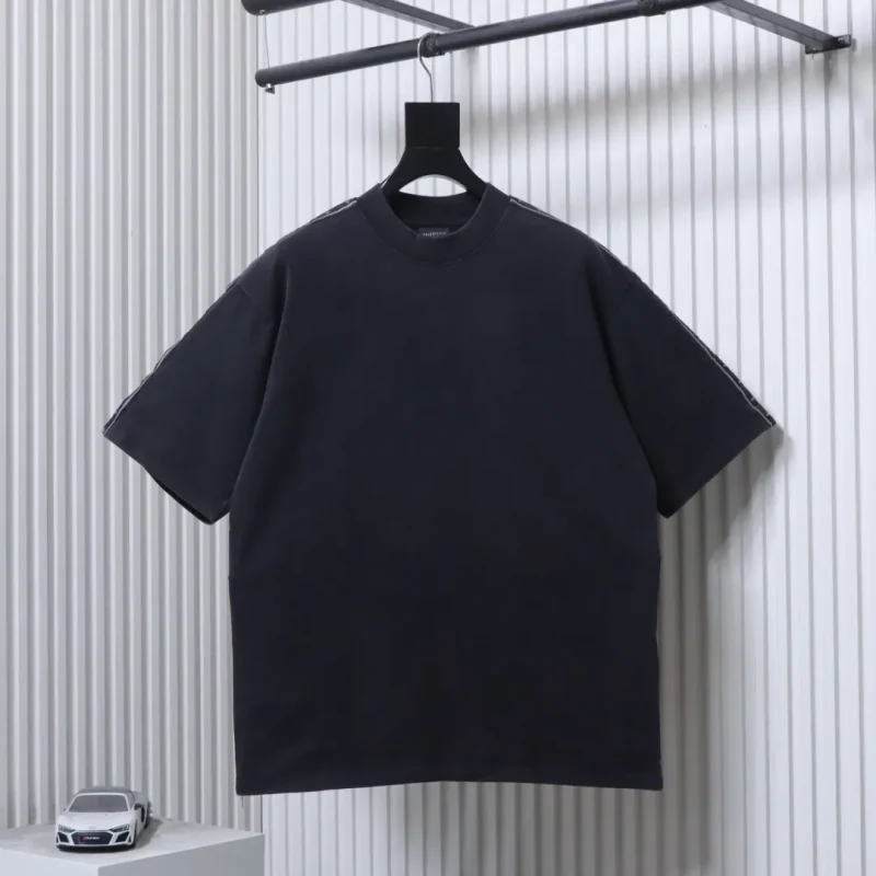 Jacquard Slogan T-Shirt