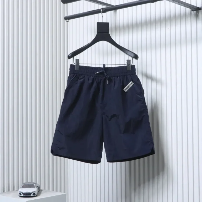 BLCG Metal Patch Logo Embroidered Shorts