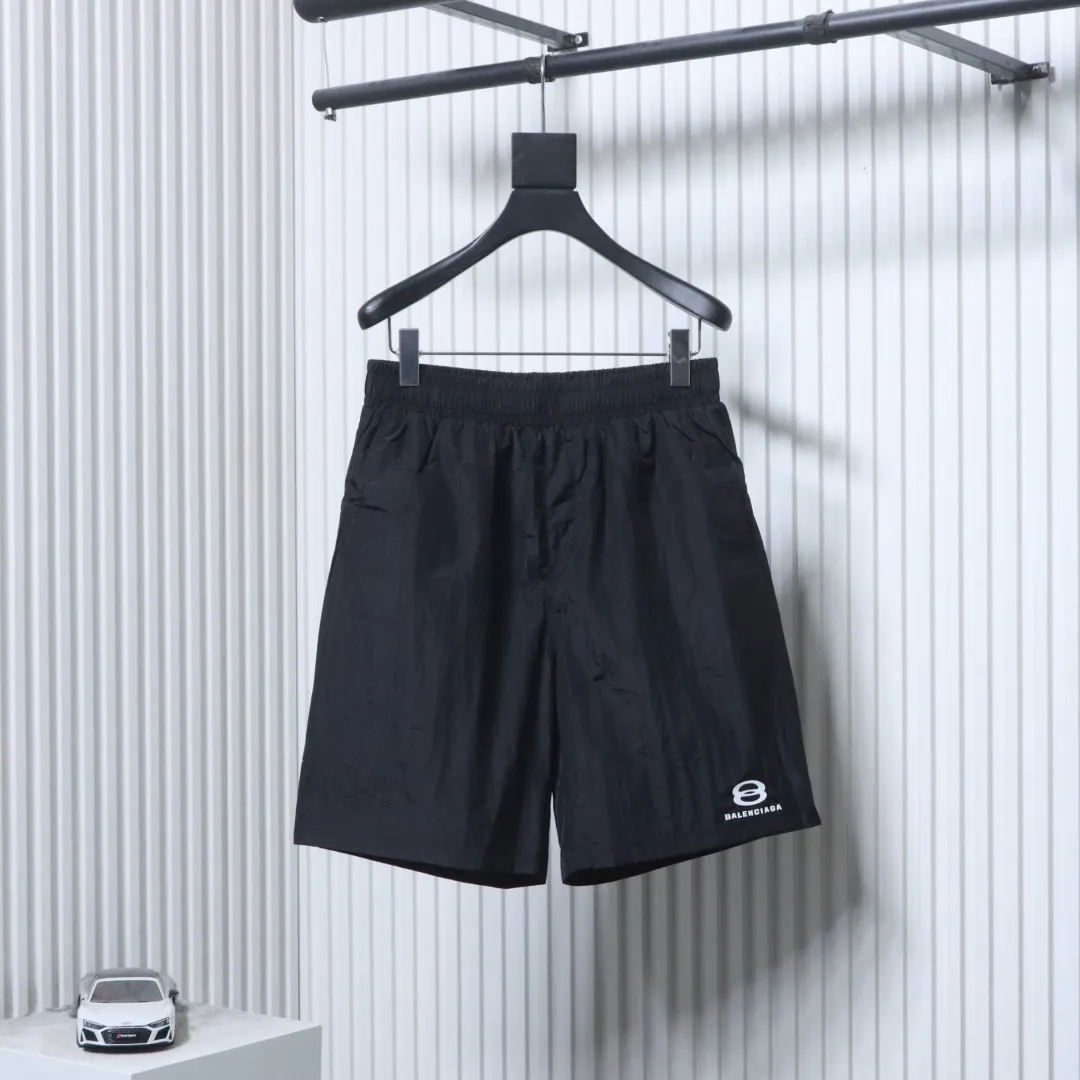 BLCG Unity Double Ring Logo Embroidered Shorts