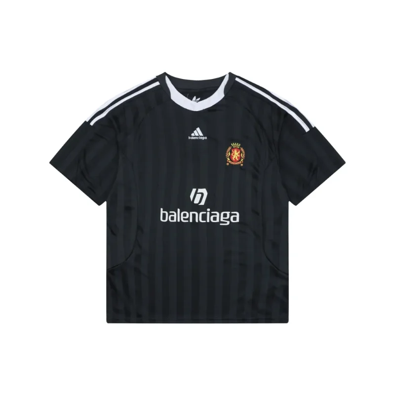 Woven Collar Manchester United Logo T-Shirt
