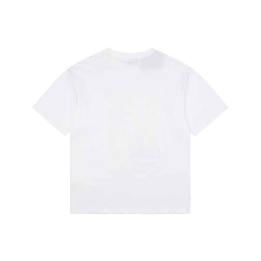 Back of Blurred Palm Print T-Shirt