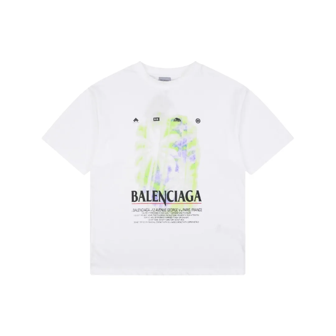 Blurred Palm Print T-Shirt