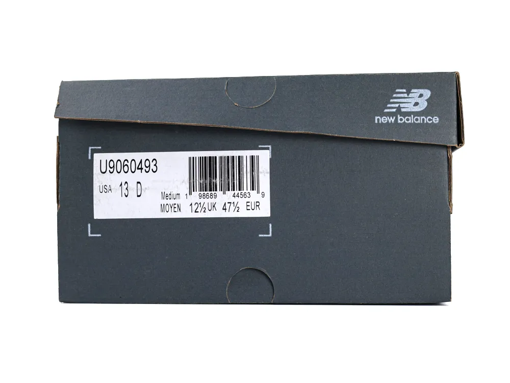 New Balance 9060 Mono Cortado shoe box