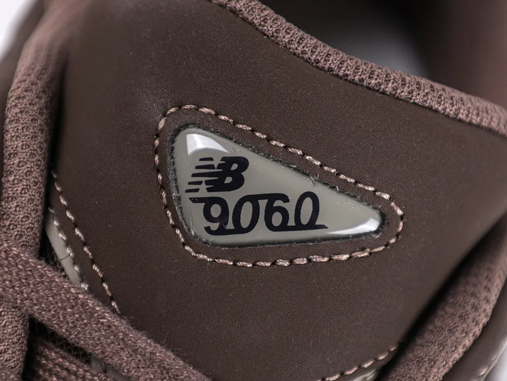 New Balance 9060 Mono Cortado 9060 logo patch close-up