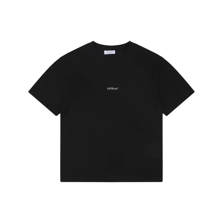 Off-White Horse Arrow Print Short-Sleeve T-Shirt Color Black