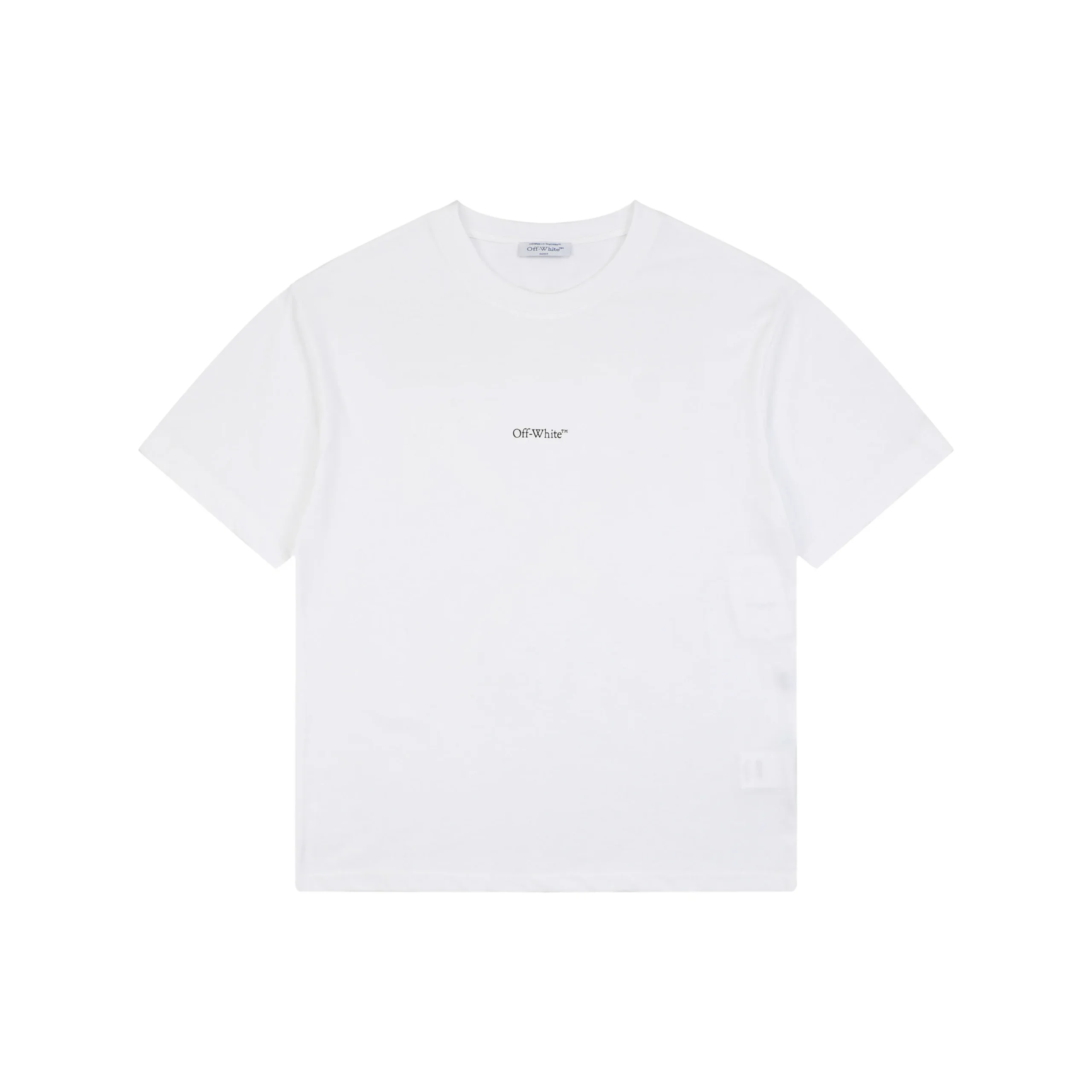 Off-White Horse Arrow Print Short-Sleeve T-Shirt Color White