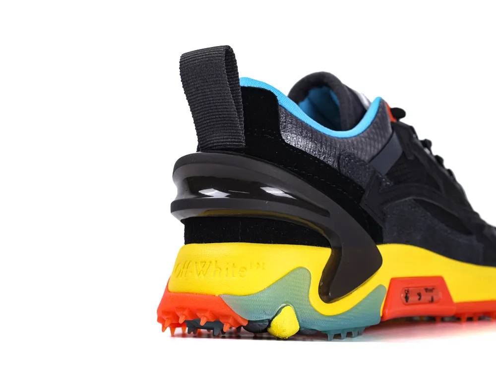 Off-White Odsy 2000 Sneakers Multi Color Back Heel View