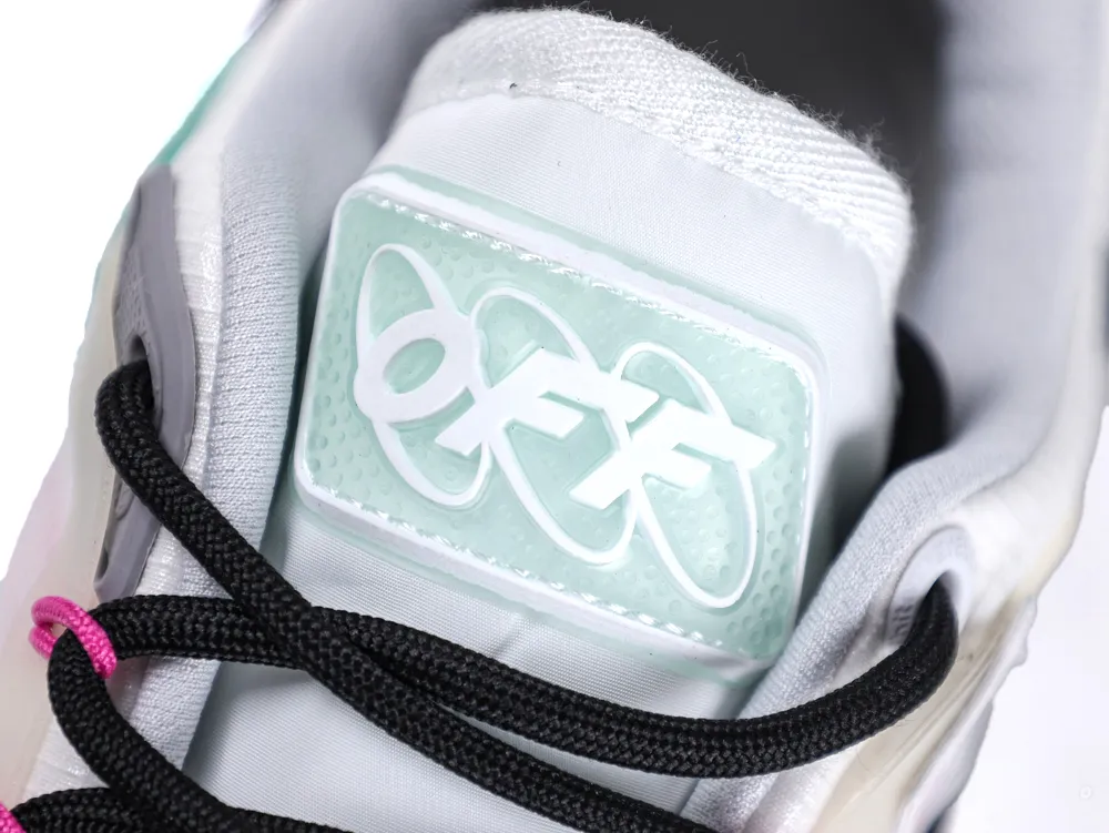 Off-White Odsy 2000 Sneakers White Multi Logo Patch Detail
