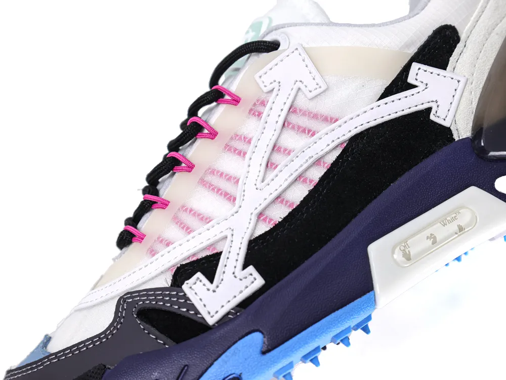 Off-White Odsy 2000 Sneakers White Multi Side Detail
