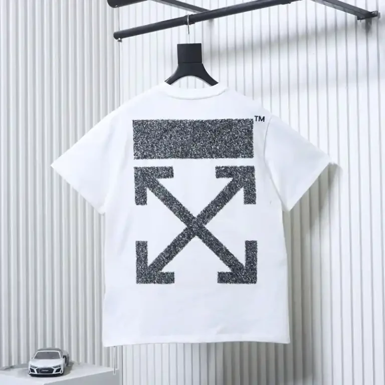 Off-White Sandblasted Arrow Silver T-Shirt