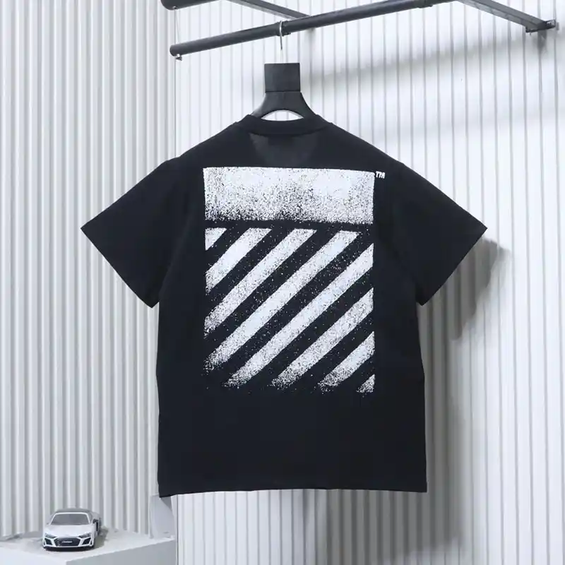 Off-White Sandblasted Atomized Twill T-Shirt