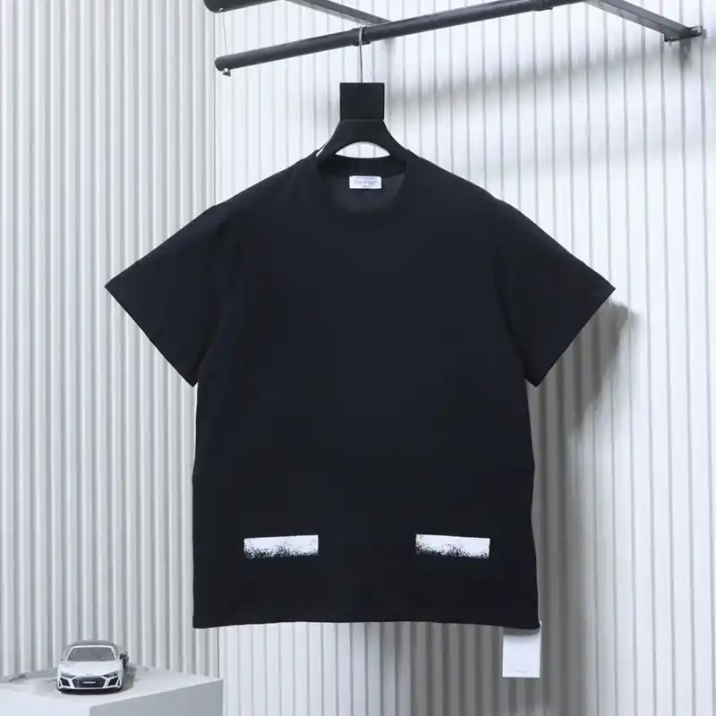 Off-White Sandblasted Atomized Twill T-Shirt