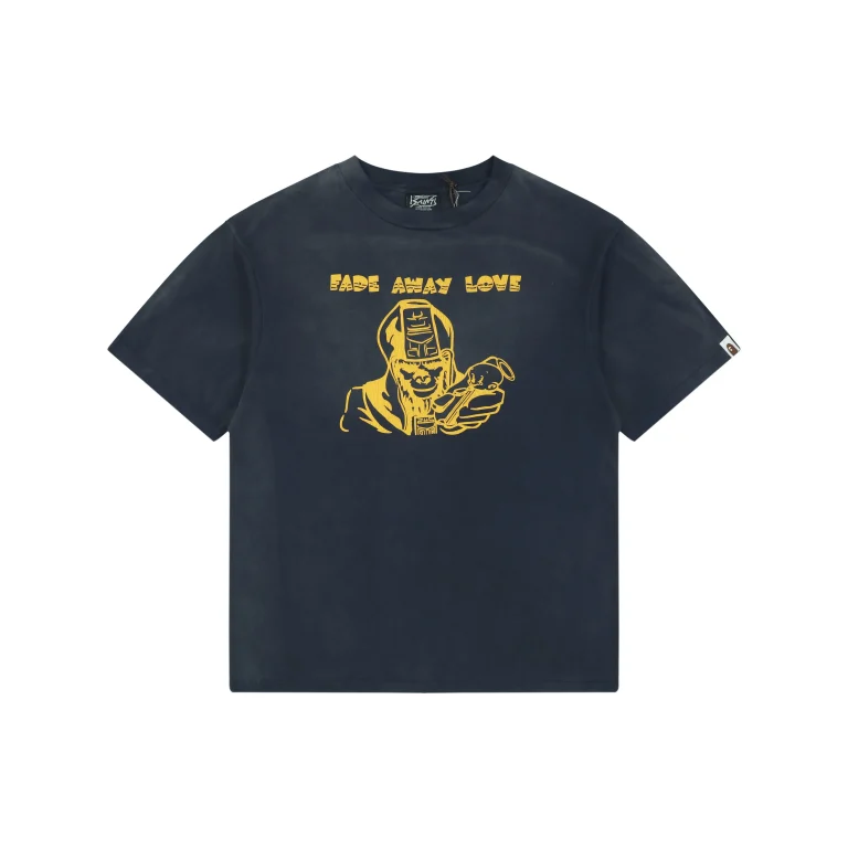 Saint Michael x BAPE Fade Away Love Graphic T-Shirt
