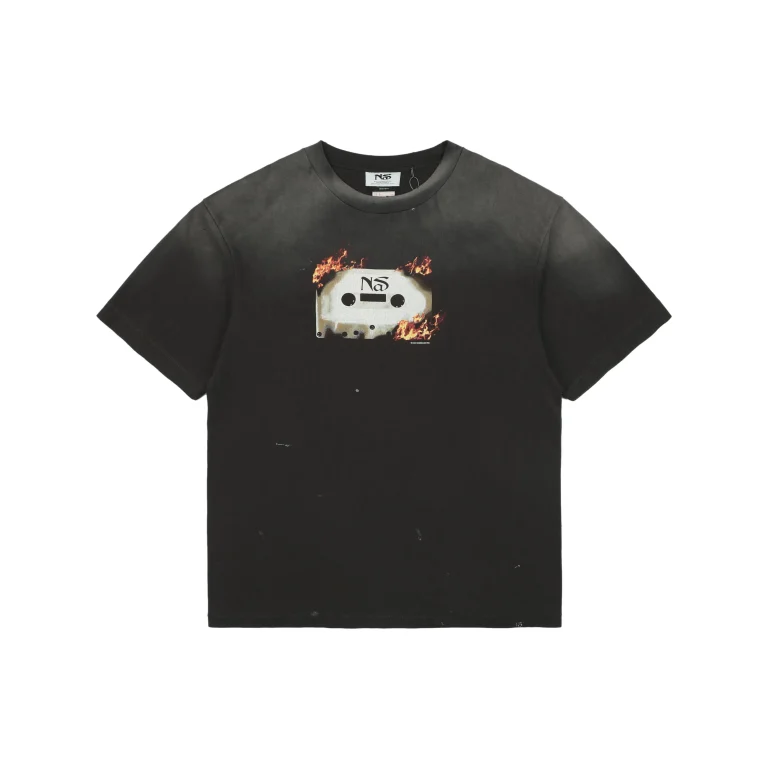 Saint Michael x Nas Flame Cassette Graphic T-Shirt