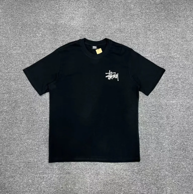 Stussy Built Tough Worldwide Logo T-Shirt Color Black