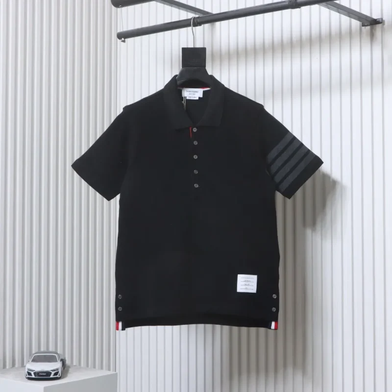 TB Classic Four-Stripe Polo T-Shirt