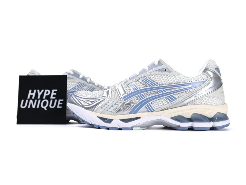 ASICS Gel-Kayano 14 "White Light Navy" Sneakers