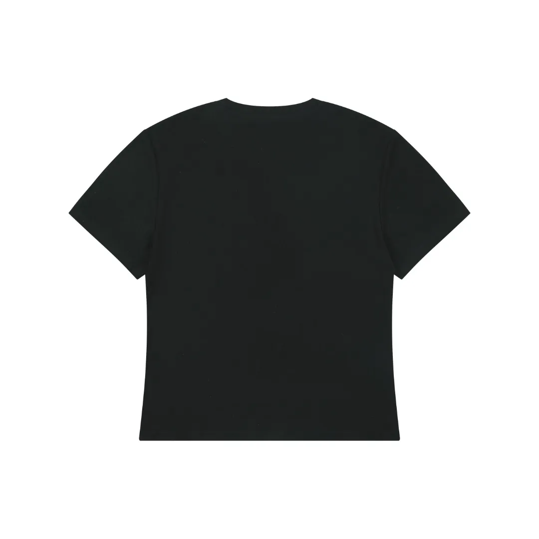Back Acne 1996 Flocked Logo T-Shirt
