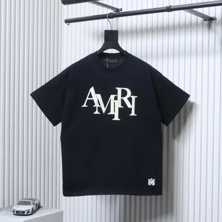 Amiri Logo Foam Print T-Shirt