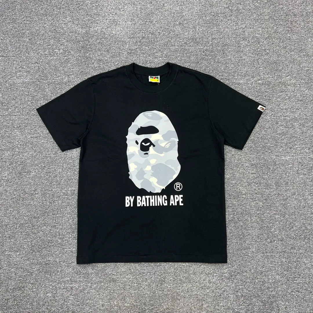 BAPE City Camo Ape Head Tee White Glow-In-The-Dark T-Shirt