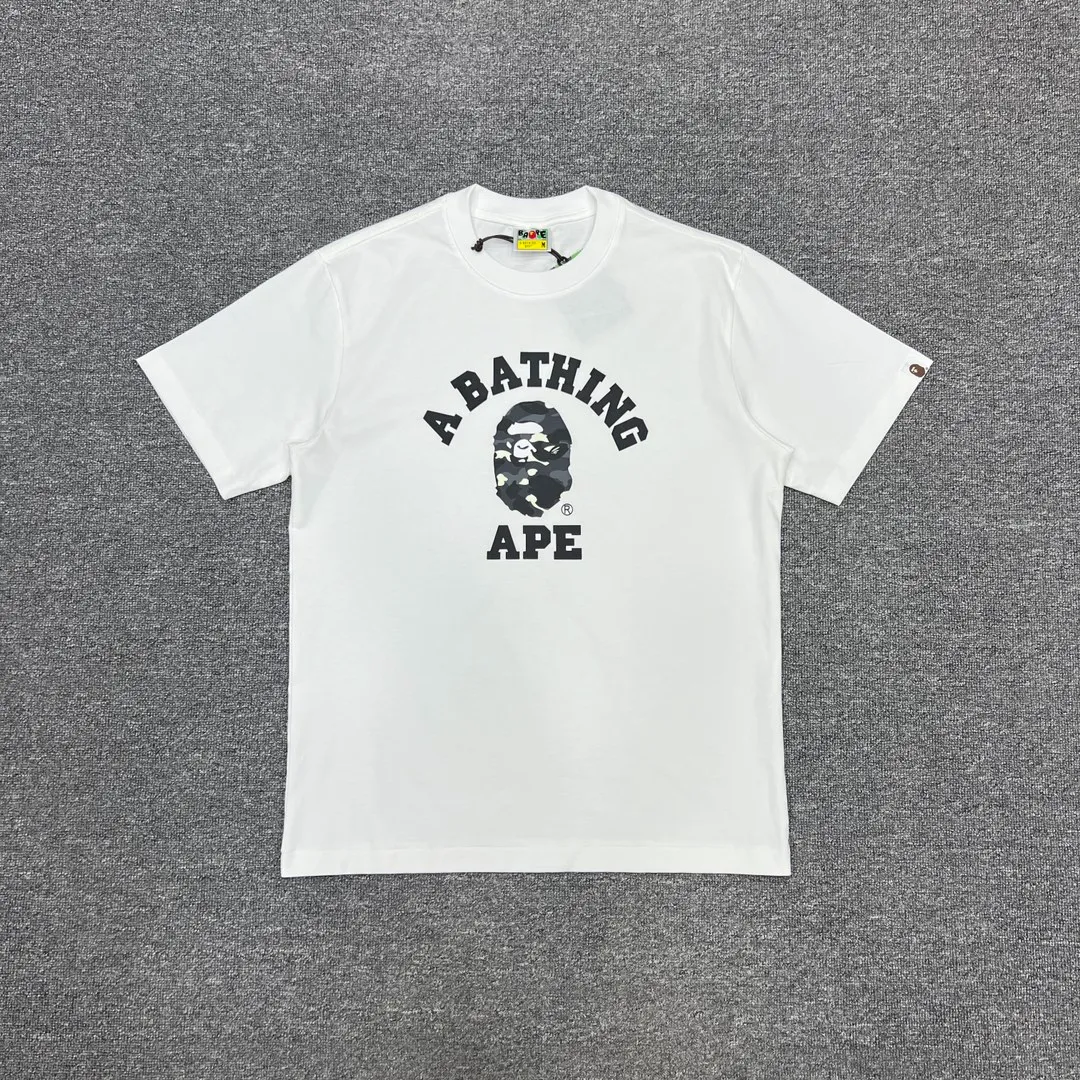 BAPE City Camo College Black Glow-In-The-Dark T-Shirt