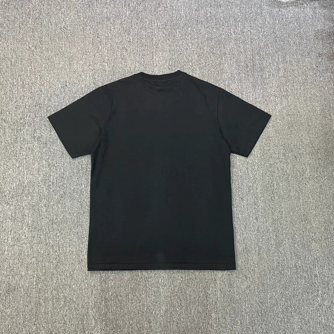 Back BAPE Purple Camo Ape Head Graphic T-Shirt Color Black