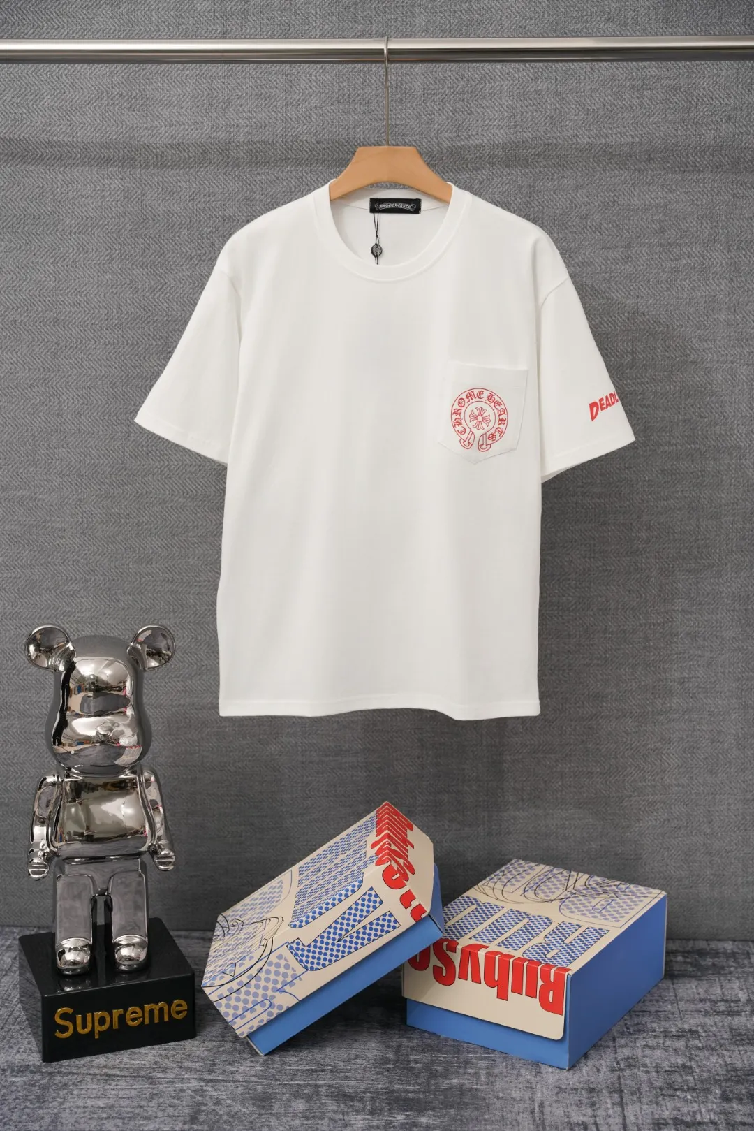 CH Fire of Love Graphic Pocket T-Shirt