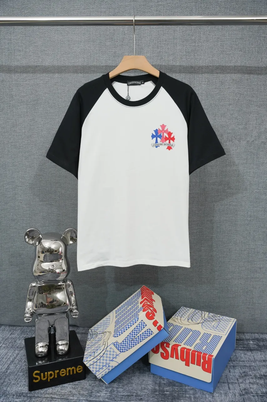 CH Floral Cross Raglan T-Shirt