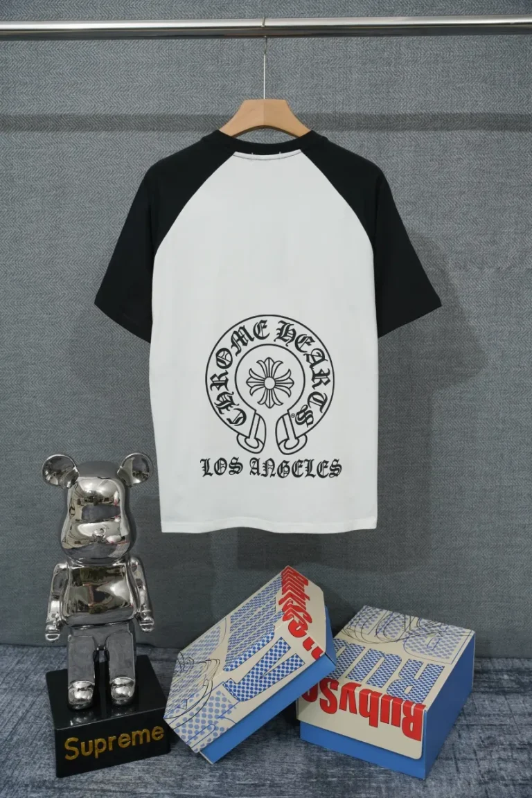 Back CH Los Angeles Horseshoe Logo Raglan T-Shirt