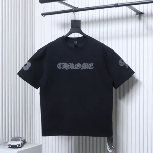 CH Sanskrit Appliqué Embroidered Oversized T-Shirt