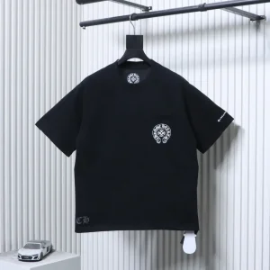 CH Scroll Cross Graphic Embroidered T-Shirt