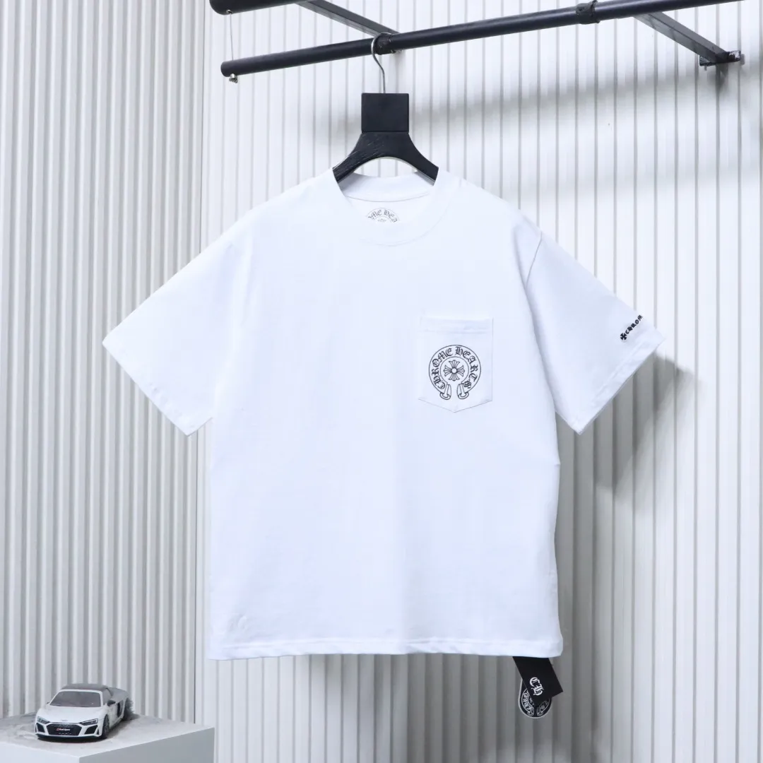 CH Scroll Cross Graphic Embroidered T-Shirt