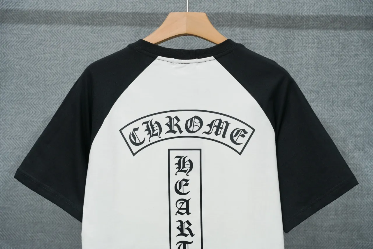 Back View of T-Shirt with Visible Logo