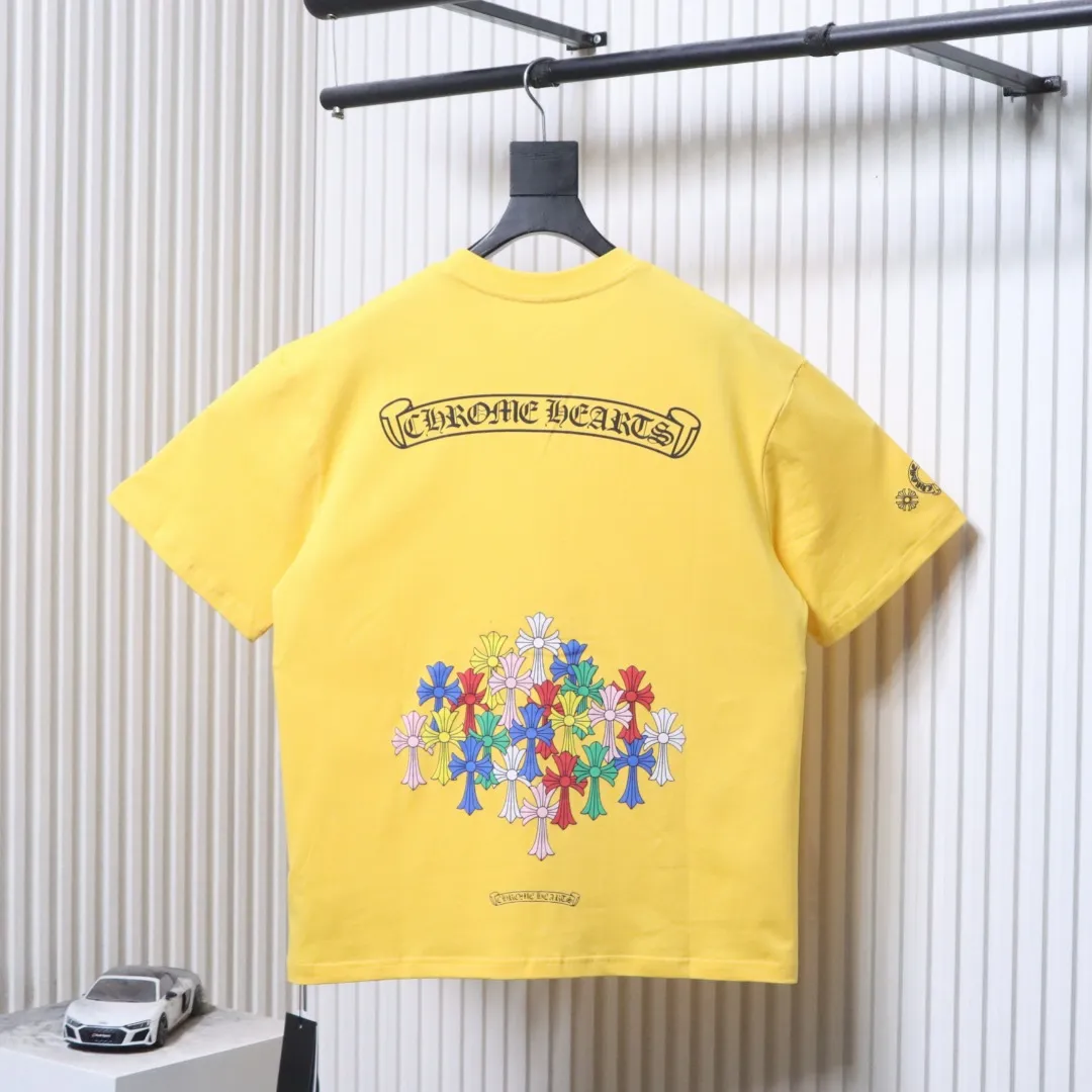 CH Yellow Streetwear Pocket T-Shirt