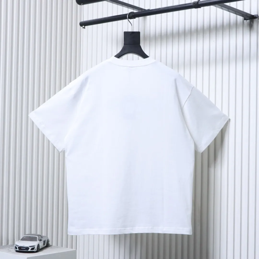 Back Check Embroidered Equestrian Logo T-Shirt