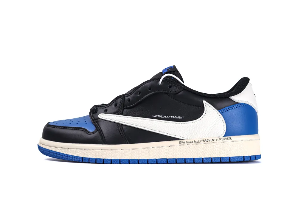 Jordan 1 Retro Low OG SP Fragment x Travis Scott Left Side View