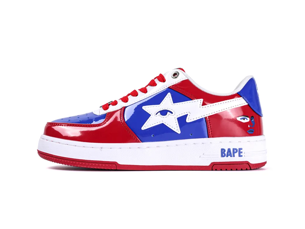 KidSuper x A BATHING APE BAPE STA USA Red Left Side View