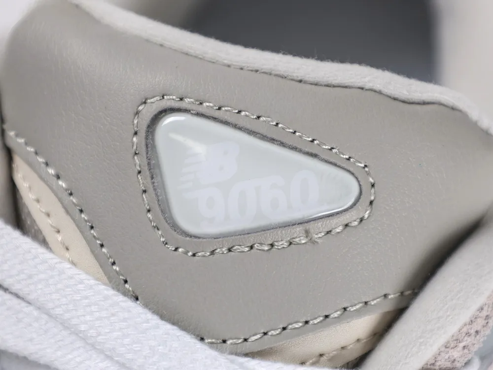 New Balance 9060 Grey Logo Patch Details