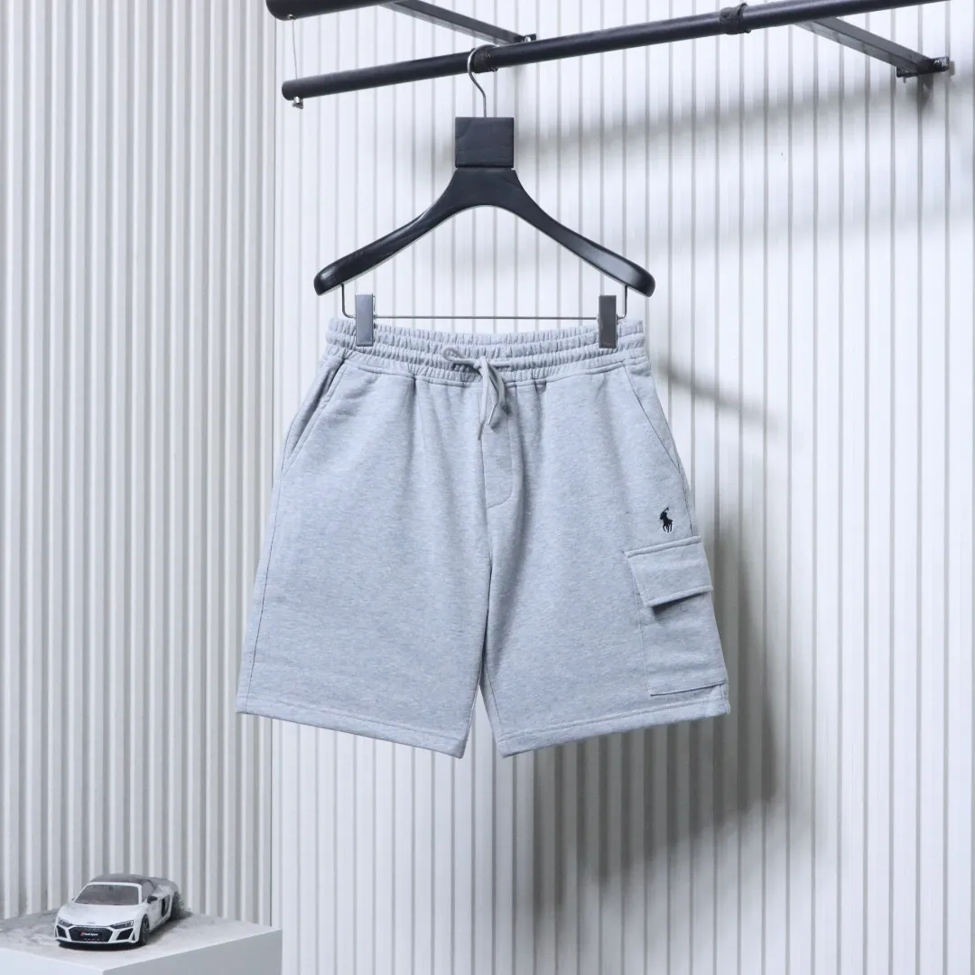 RL Embroidered Pocket Terry Shorts