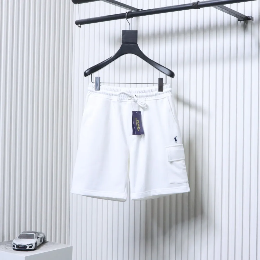 RL Embroidered Pocket Terry Shorts