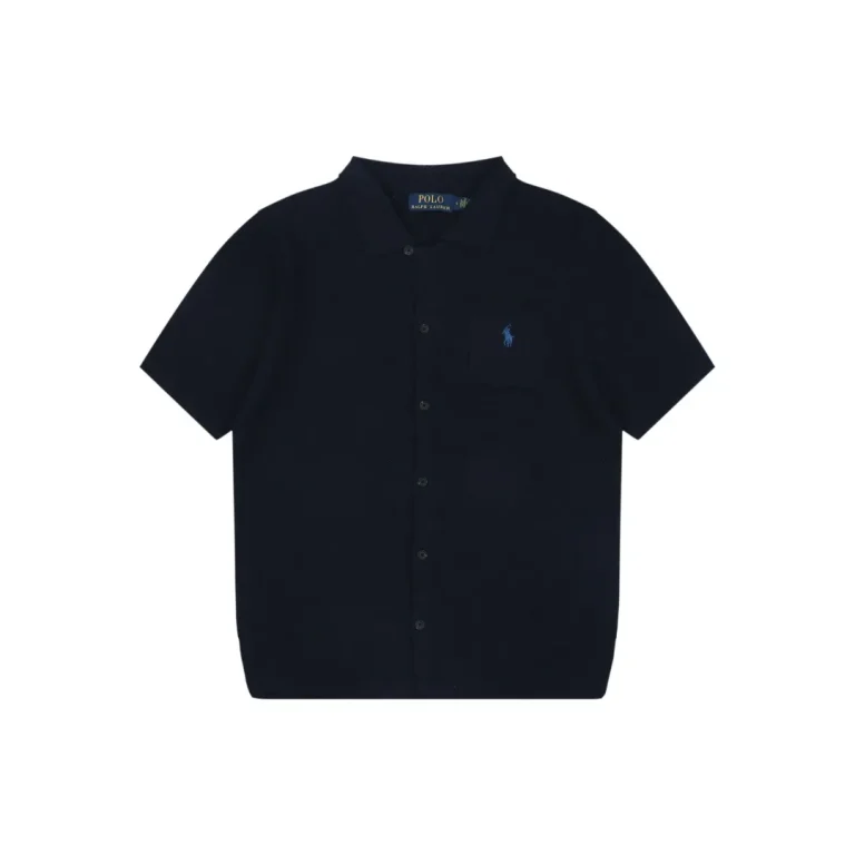 RL N3 Jacquard Pocket Knit T-Shirt