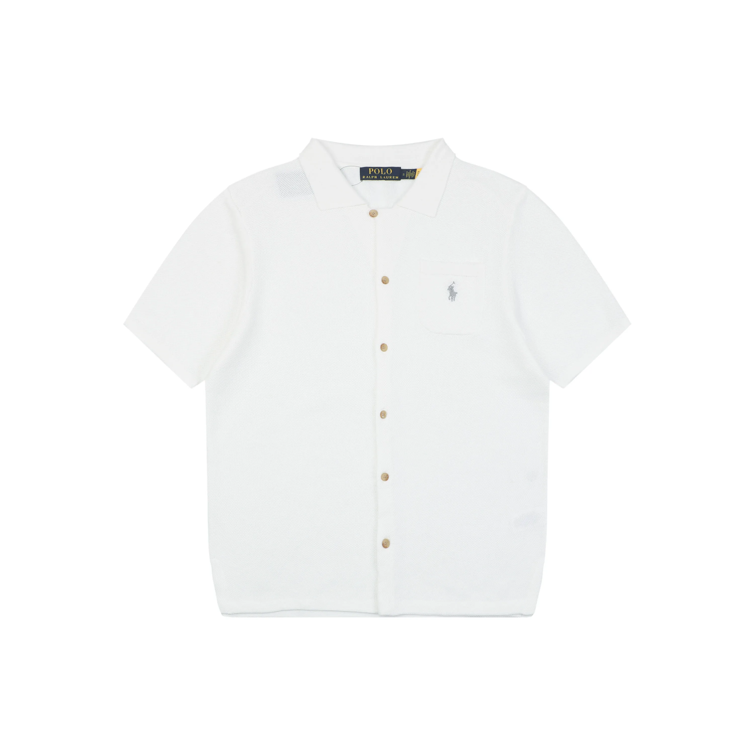 RL N3 Jacquard Pocket Knit T-Shirt