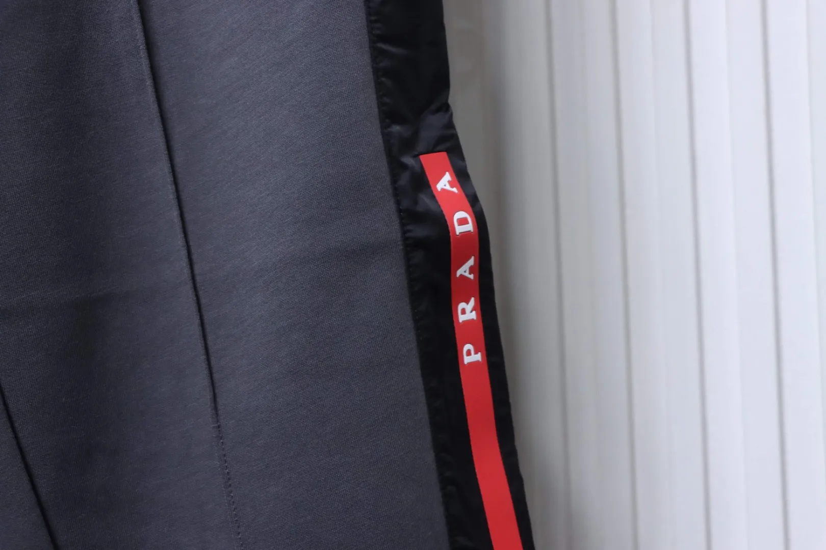 Red Stripe Side Panel