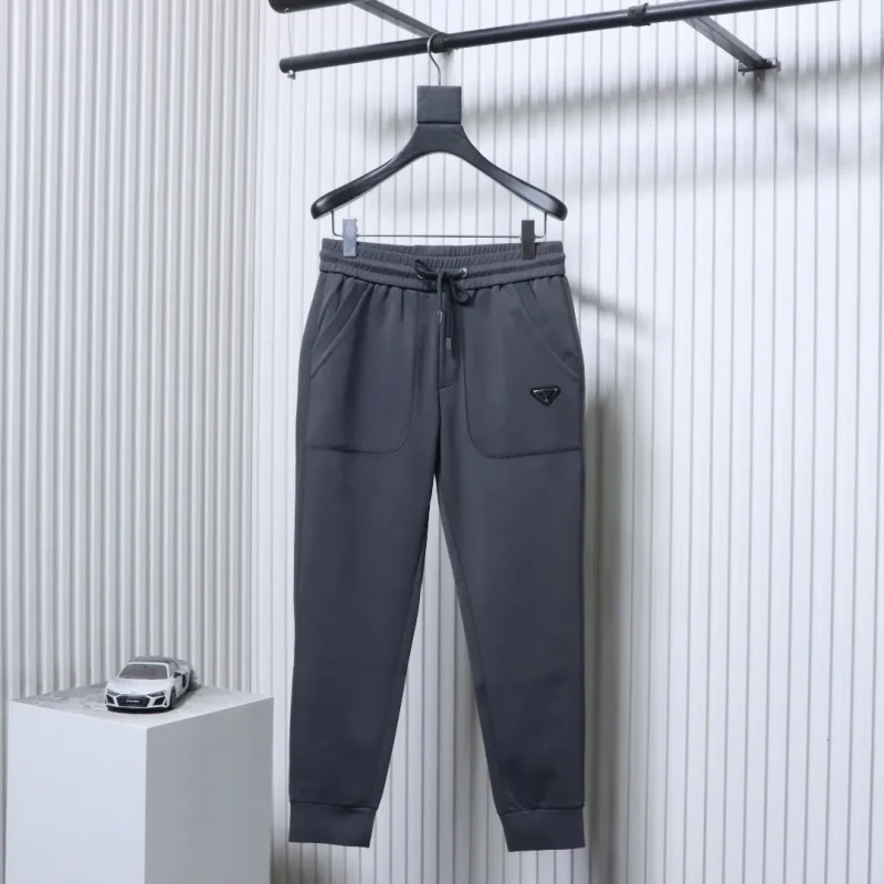 Reverse Stitch Pocket Casual Trousers