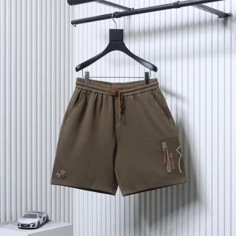 Running Side Patch Pocket Terry Shorts