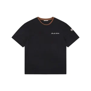 Signature Color-Blocked Collar T-Shirt