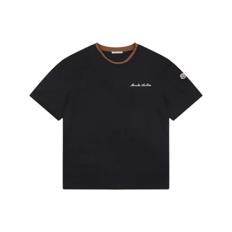 Signature Color-Blocked Collar T-Shirt