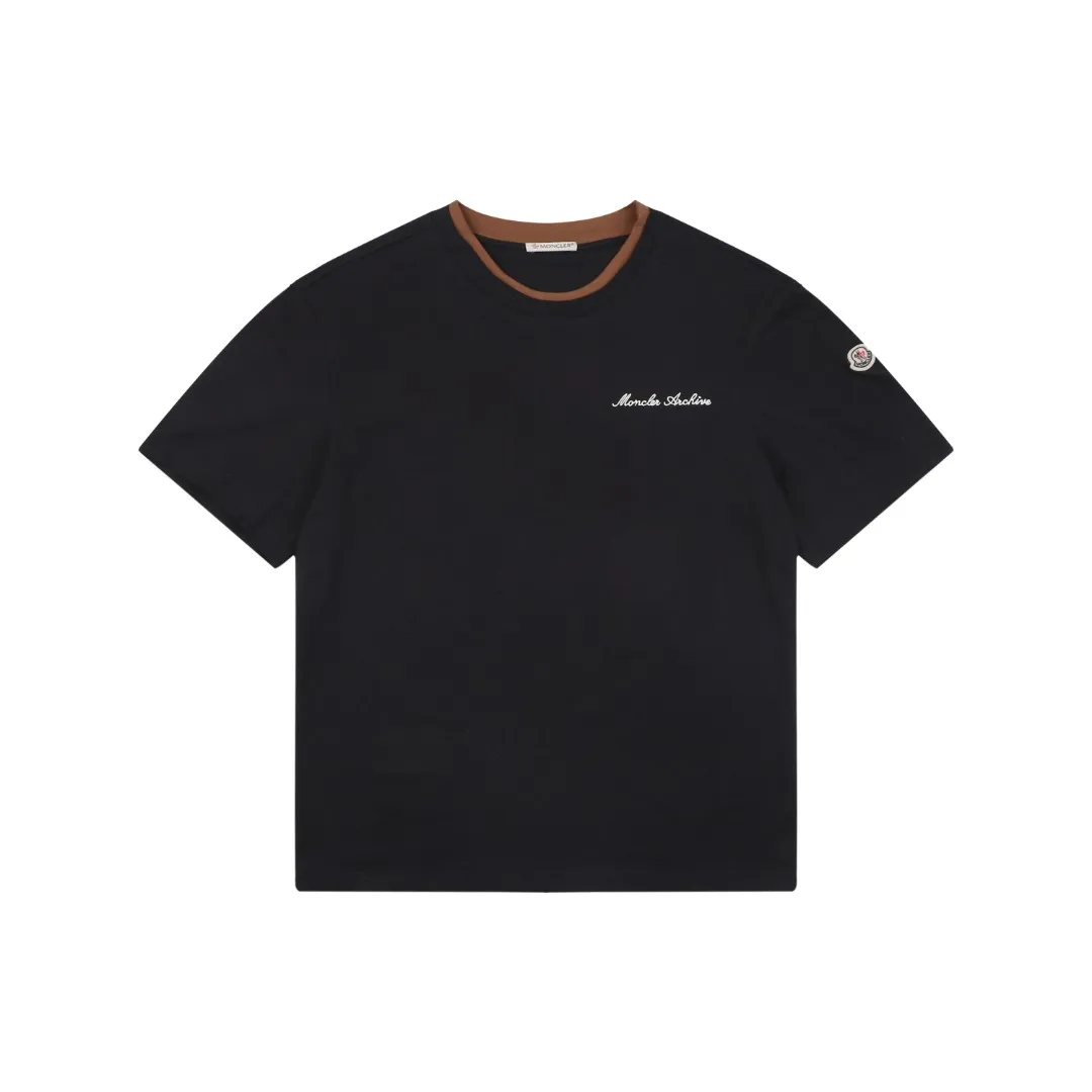 Signature Color-Blocked Collar T-Shirt